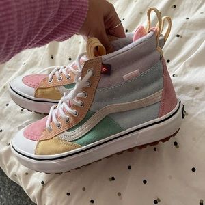 Vans Sk8-Hi MTE 2.0 DX Pastel Blue, Pink & Purple Shoes